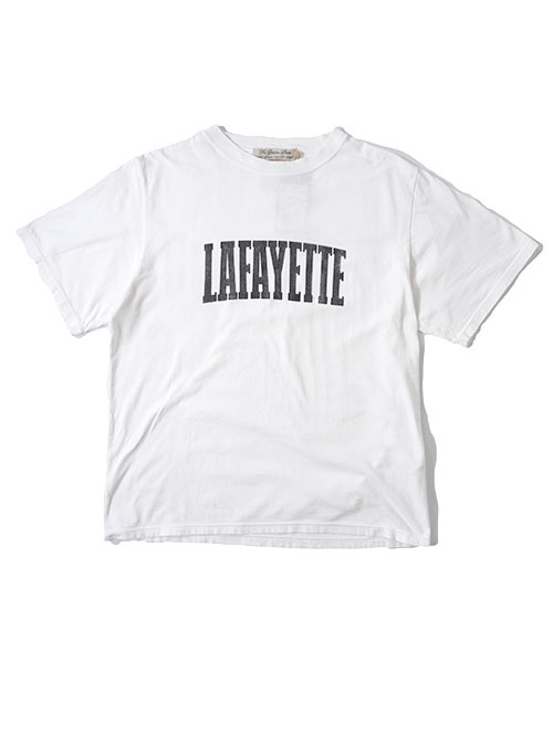 REMI RELIEF NEW SP加工ダメージ 20/-天竺レギュラーT(LAFAYETTE)  - Off White
