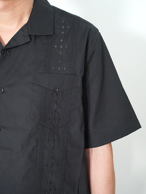 CUBAVERA（キューバベラ）Cuba Shirts - Black