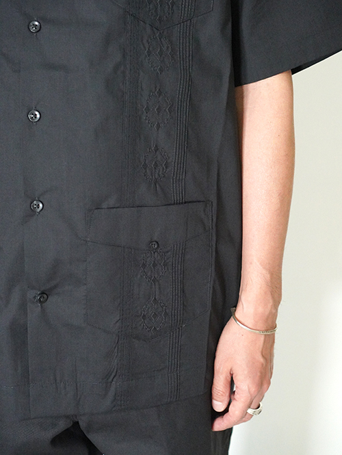 CUBAVERA（キューバベラ）Cuba Shirts - Black