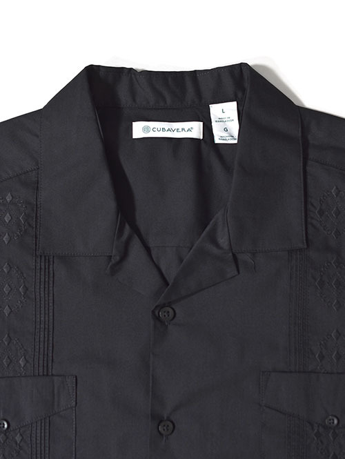 CUBAVERA（キューバベラ）Cuba Shirts - Black