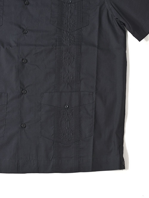 CUBAVERA（キューバベラ）Cuba Shirts - Black