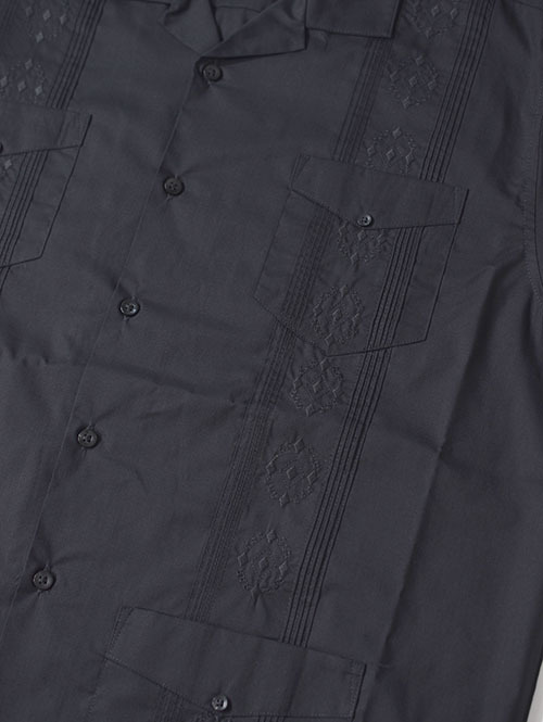 CUBAVERA（キューバベラ）Cuba Shirts - Black