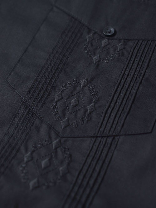 CUBAVERA（キューバベラ）Cuba Shirts - Black