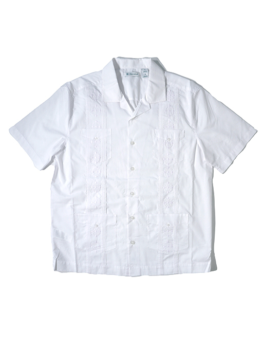 CUBAVERA（キューバベラ）Cuba Shirts  - White
