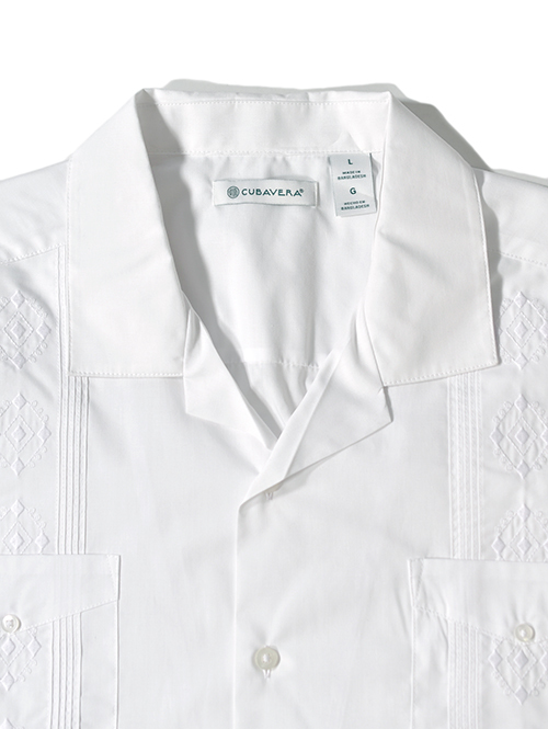 CUBAVERA（キューバベラ）Cuba Shirts  - White
