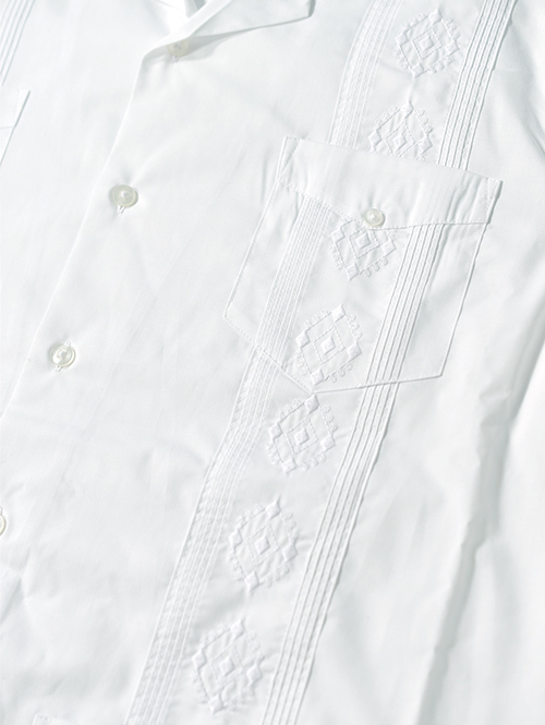 CUBAVERA（キューバベラ）Cuba Shirts  - White