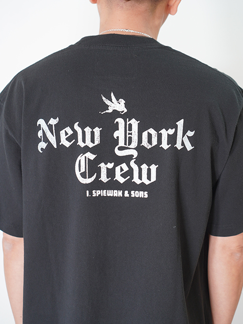 SPIEWAK  NY CREW Tee - Black