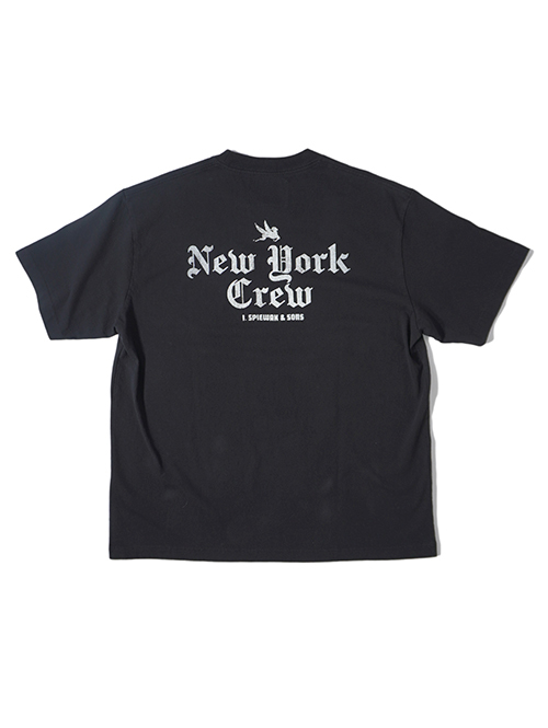 SPIEWAK  NY CREW Tee - Black