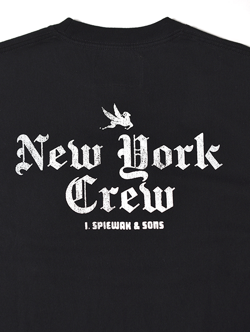 SPIEWAK  NY CREW Tee - Black