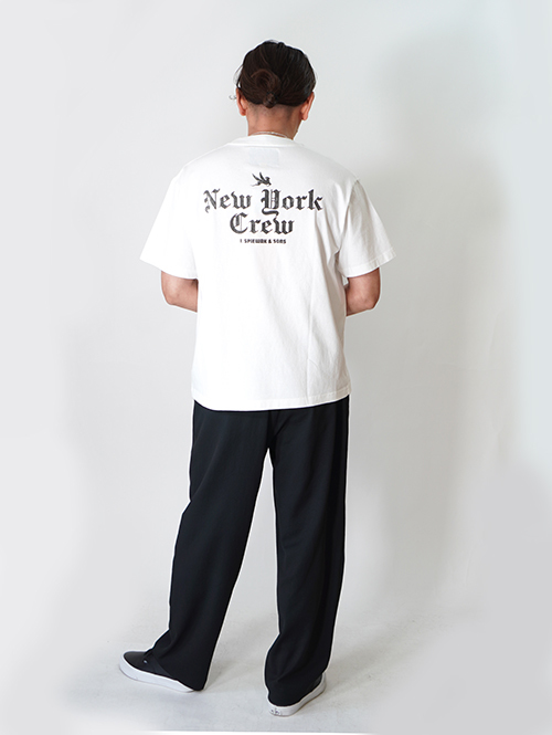 SPIEWAK  NY CREW Tee - White
