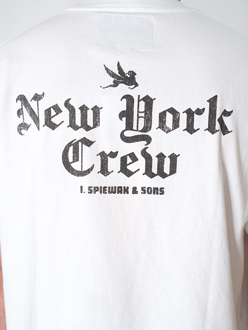 SPIEWAK  NY CREW Tee - White