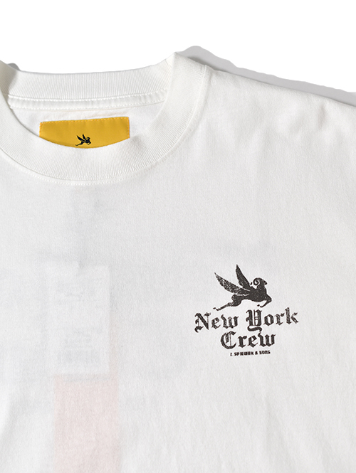 SPIEWAK  NY CREW Tee - White