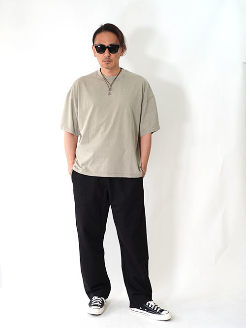 W.A.T.C STUDIO  Oversized boxy Tee - Vinatage Dune