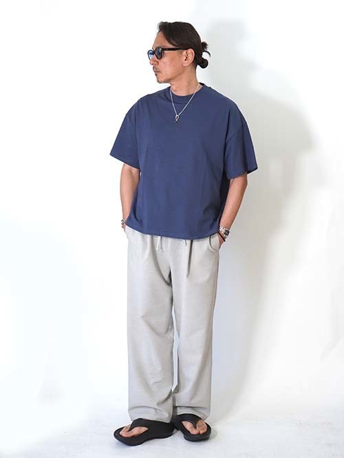 W.A.T.C STUDIO  Oversized boxy Tee - Navy