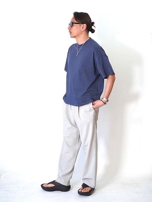 W.A.T.C STUDIO  Oversized boxy Tee - Navy
