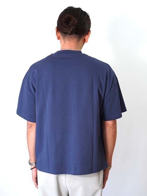 W.A.T.C STUDIO  Oversized boxy Tee - Navy