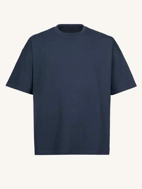 W.A.T.C STUDIO  Oversized boxy Tee - Navy