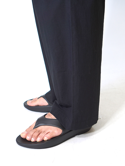 LA MOND  ORGANIC COTTON/LINEN CENTER SEAM 3TUCK PANT 