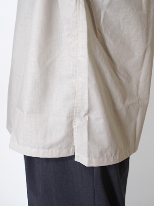 LA MOND  LAWN SKIPPER SHIRT - Greige