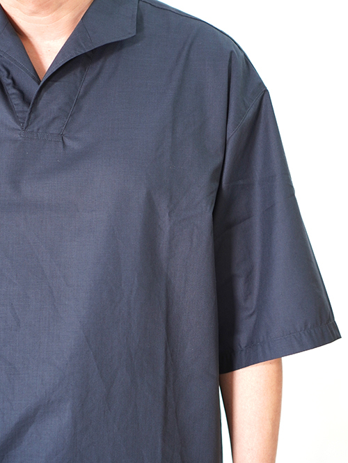 LA MOND  LAWN SKIPPER SHIRT - Navy Black