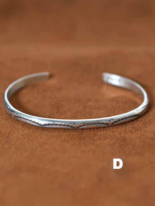 NAVAJO Hand Made Silver Bangle