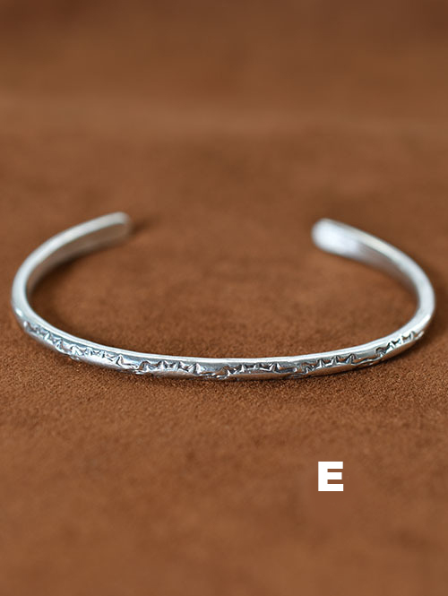 NAVAJO Hand Made Silver Bangle