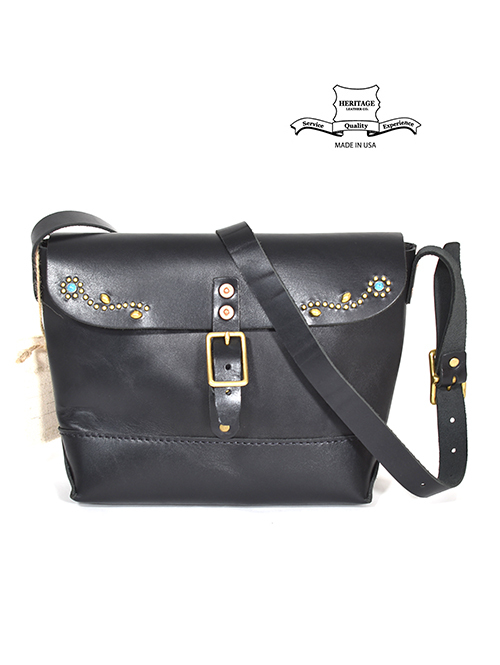 Heritage Leather Company All Latigo Leather Stud Shoulder