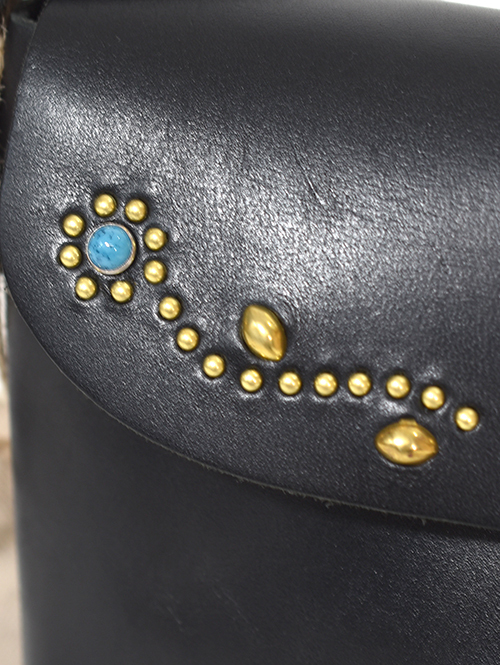 Heritage Leather Company All Latigo Leather Stud Shoulder