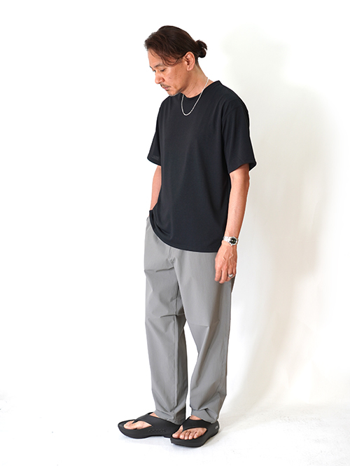 SALUTE HELM マルーデコットン20s天竺 半袖Tee (76001)  - Black