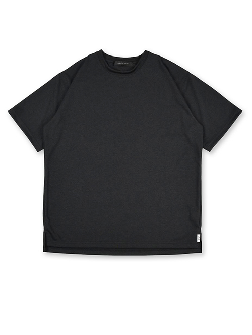 SALUTE HELM マルーデコットン20s天竺 半袖Tee (76001)  - Black