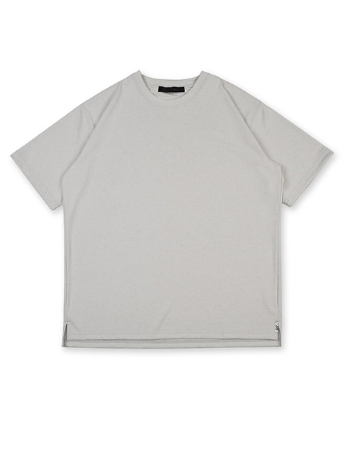 SALUTE HELM マルーデコットン20s天竺 半袖Tee (76001) - Greige