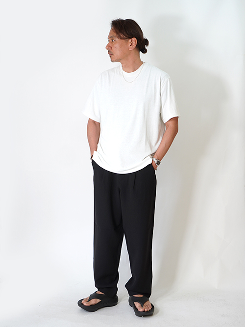 SALUTE HELM マルーデコットン20s天竺 半袖Tee (76001) - White