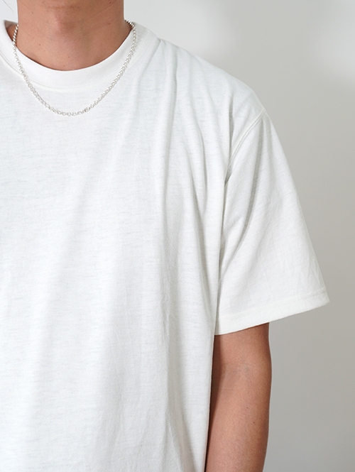 SALUTE HELM マルーデコットン20s天竺 半袖Tee (76001) - White