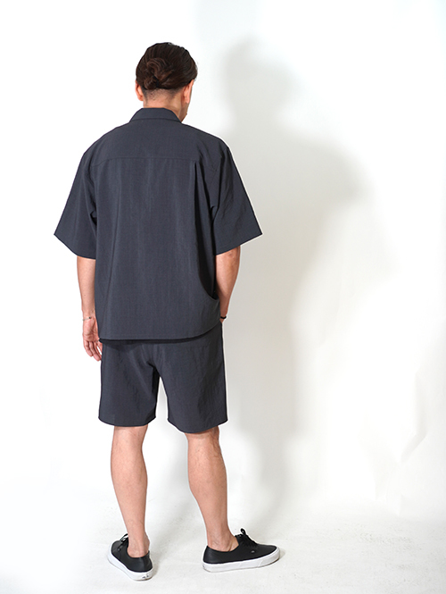 LA MOND  SHARI SHORT - Chambray Black