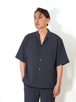 LA MOND  SHARI SHIRT - Chambray Black