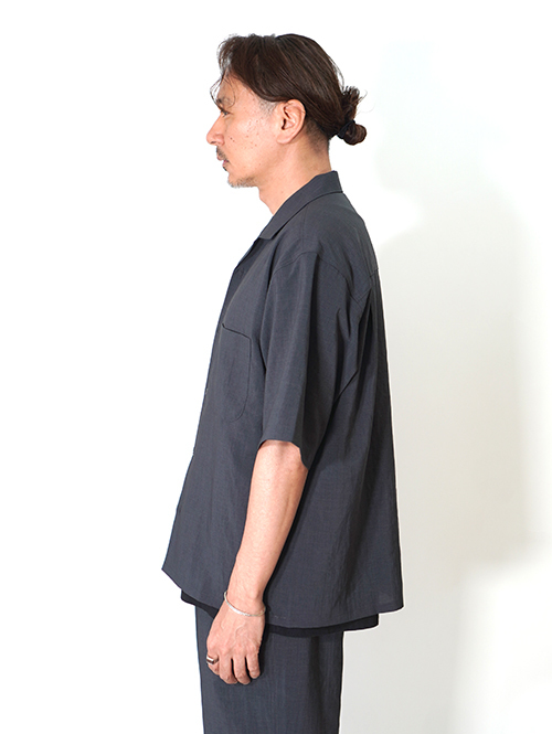 LA MOND  SHARI SHIRT - Chambray Black