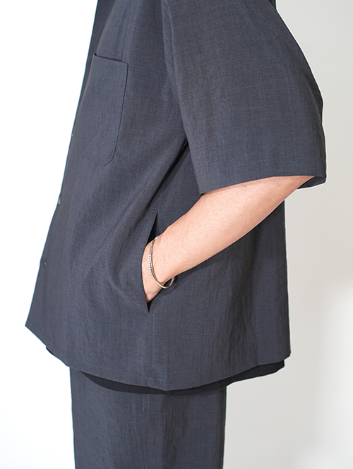 LA MOND  SHARI SHIRT - Chambray Black
