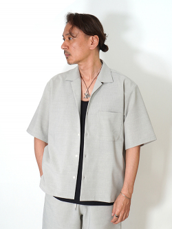 LA MOND  SHARI SHIRT - Ash Gray