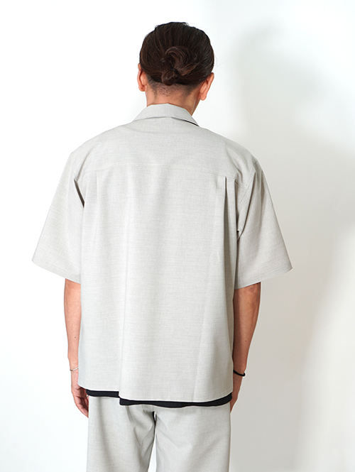 LA MOND  SHARI SHIRT - Ash Gray
