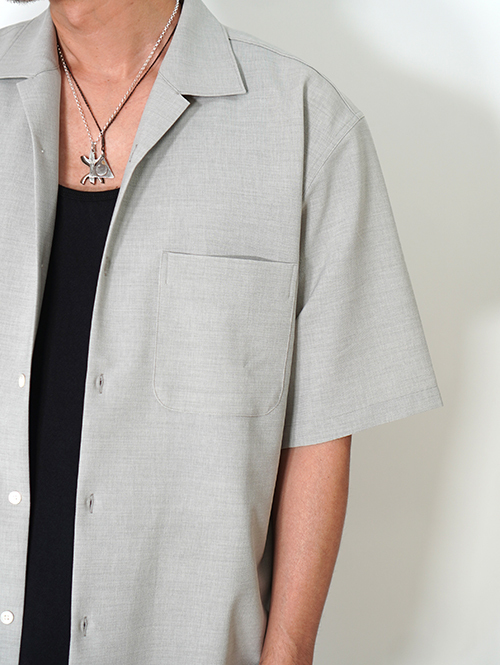 LA MOND  SHARI SHIRT - Ash Gray
