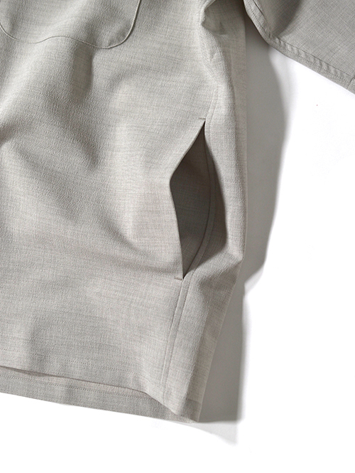 LA MOND  SHARI SHIRT - Ash Gray