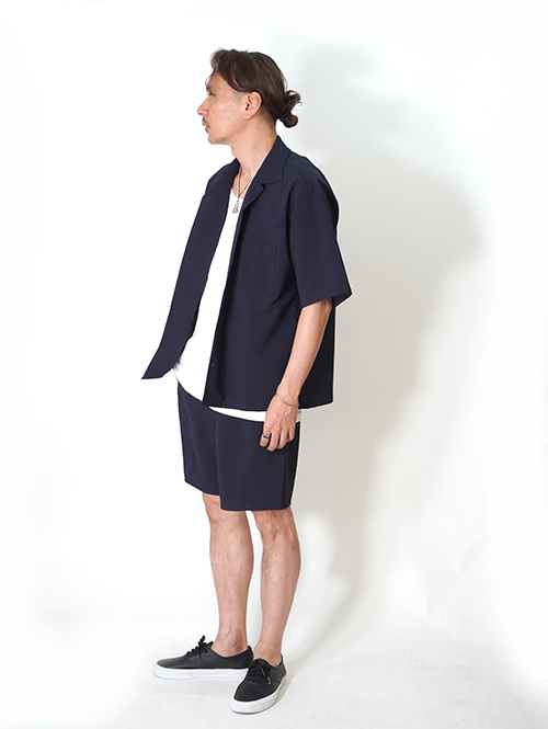 LA MOND  SHARI SHIRT - Navy Black