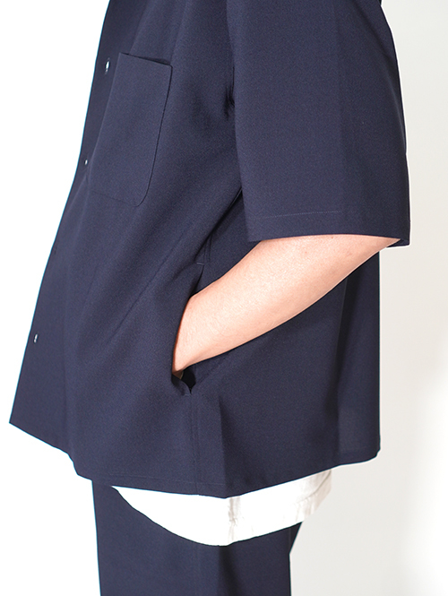 LA MOND  SHARI SHIRT - Navy Black
