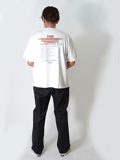 REMI RELIEF  HARD SP加工20/-天竺BIGサイズ ハーレーT - Off White