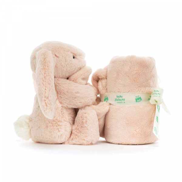 Jellycat Bashful Blush Bunny Soother　/ ジェリーキャット　/ Bashful Blush Bunny Soother　/　バニー　毛布付き　うさぎのぬいぐるみ　ベビー　
