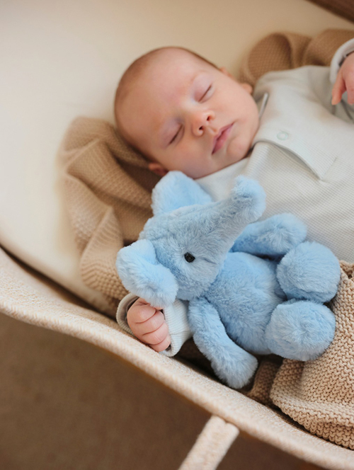  Bear＆Me　Effie Elephant (Powder Blue)   (ベアーアンドミー）　エフィー・エレファント（パウダーブルー） ゾウ