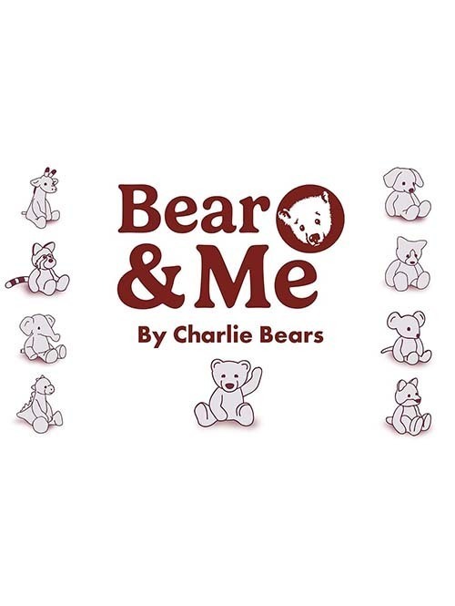 Bear＆Me　Charlie Bear  Oatmeal Brown　(ベアーアンドミー）　チャーリーベアオートミールブラウン