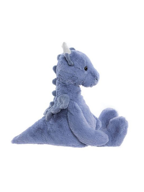 Bear＆Me　Draco Dragon (Denim Blue) L　(ベアーアンドミー）　ドラコドラゴン　デニムブルー　ドラゴン ぬいぐるみ