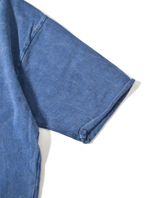 GRAB IN HOLLYWOOD  Heavy Weight Relax Fit All Cut Tee  - Pigment Indigo