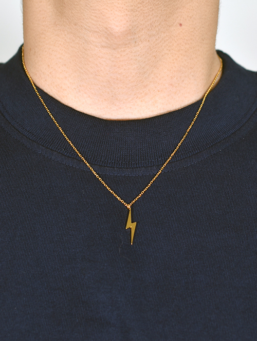 EDF BOLT NECKLACE (S) - Gold